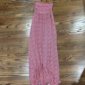Geometric Pattern Maxi Dress